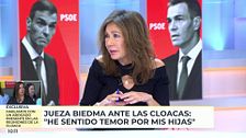 Ana Rosa, sobre las amenazas de las cloacas del PSOE a la jueza Biedma: "Sánchez ha dejado en el poder a corruptos"