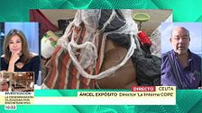Director de 'La linterna de COPE', desde Ceuta: "El problema continúa exactamente igual que hace dos meses"