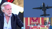 Eduardo Inda reacciona al frío saludo de Pedro Sánchez a Isabel Díaz Ayuso y otros momentos que deja el desfile del 12 de octubre