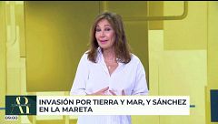 Ana Rosa Quintana, tras las últimas noticias del asalto a Ceuta : "Todo estaba siendo ejecutado desde Rabat, y lo sabían, y nos mintieron ocultando la verdad"