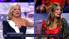Tensión entre Belén Esteban y Ángela Portero por el pago de los estudios de Andrea en el extranjero: "Te han informado muy mal"