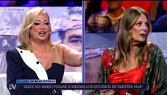 Tensión entre Belén Esteban y Ángela Portero por el pago de los estudios de Andrea en el extranjero: "Te han informado muy mal"