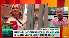 Luis Pliego contesta a Belén Esteban: “Parezco yo el topo de Ambiciones”