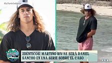 Las impactantes imágenes de Martiño Rivas caracterizado de Daniel Sancho para una serie