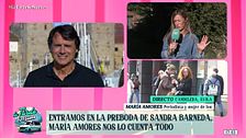El gran dilema de María Amores con su vestido para la boda de Sandra Barneda