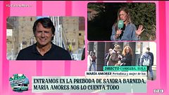 El gran dilema de María Amores con su vestido para la boda de Sandra Barneda
