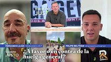 Fernando Luján, a favor de la huelga general: "Es el resultado de un problema que nunca ha dejado de engordar"