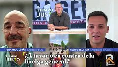 Fernando Luján, a favor de la huelga general: "Es el resultado de un problema que nunca ha dejado de engordar"