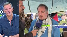 Pepe, desde la acampada de Sol: "Pedro Sánchez es un cobarde, ese no se atreve a pasar por aquí"