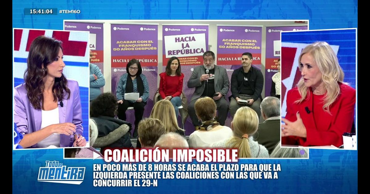 Todo es mentira: Cristina Cifuentes analiza a quién beneficia ...