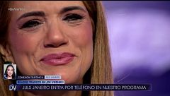 Juls Janeiro, emocionada, entra en directo y manda un mensaje de apoyo a Beatriz Trapote: "Se me parte el corazón viéndola llorar"