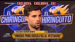 El empujón de Vinicius a un empleado de LALIGA y su disculpa al vestuario: "Estaba fuera de sí"