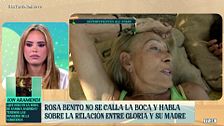 Gloria Camina contesta a las declaraciones de Rosa Benito hablando de la relación con su madre, Rocío Jurado