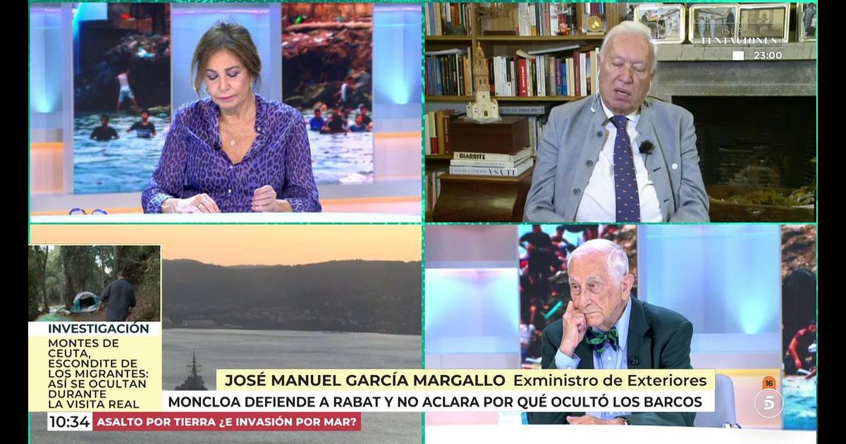 El programa de Ana Rosa: Margallo, exministro de Exteriores, sobre los ...