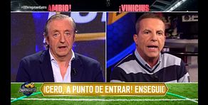 Tenso cara a cara entre Josep Pedrerol y Cristóbal Soria por José Mourinho: "El Real Madrid no juega a nada"