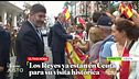 Las primeras imágenes de los reyes de España en Ceuta