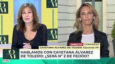 Álvarez de Toledo, sobre si será la número dos en la lista del PP por Madrid: "No puedo confirmarlo. El puesto es lo de menos"