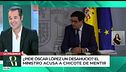 Chicote responde a Óscar López tras desmentir su exclusiva sobre un nuevo desahucio: "Este proceso lo gestiona una entidad que depende de él"