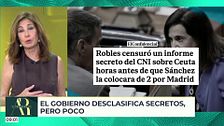 Ana Rosa Quintana, del Gobierno: "La trasparencia le ha durado poco, porque el CNI ha entregado a la jueza Tardón un informe sobre la crisis sin aportar nuevos documentos"