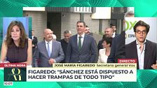 Figaredo, secretario general de VOX: "No descartamos que Sánchez gane las elecciones. Está dispuesto a hacer trampas"
