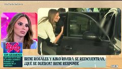 Irene Rosales habla de su encuentro con Kiko Rivera y Lola García: "Quiero que estas situaciones se normalicen"