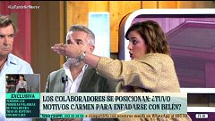 Leticia Requejo transmite el mensaje de Belén Esteban a Carmen Borrego: "Se lo podría haber ahorrado"