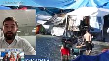 Ignacio Catalá, diputado PP de la Comunidad de Madrid: “Es una acampada asquerosa y hay tíos vandalizando la fuente”