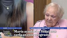 María ayudará a Juani tras verla en 'El tiempo justo': "La casa que iba a alquilar, se la dejo a ella"