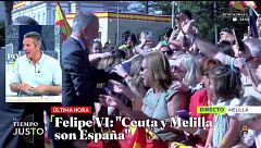 Joaquín Prat analiza el discurso de Felipe VI en Ceuta: "Hace tiempo que no escuchábamos al Rey hablar tan alto y claro de un asunto de Estado"