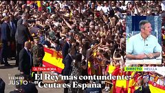 Joaquín Prat, sobre los inmigrantes en Ceuta: "Se les debe exigir un escrupuloso respeto a las normas de convivencia"