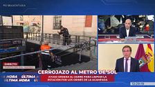 José Luis Martínez-Almeida, sobre el cierre del metro de Sol: ''Las condiciones de salubridad no se están dando''
