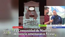 Pepe, activista en Sol, ataca duramente a Ayuso: "Esta señora se beneficia del dinero público para sus intereses privados"