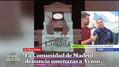 Pepe, activista en Sol, ataca duramente a Ayuso: "Esta señora se beneficia del dinero público para sus intereses privados"