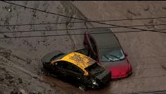 Santiago de Chile, completamente arrasado por una DANA de lodo y agua que inunda todas sus calles