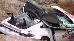Muere un piloto de rally alemán y su copiloto sufre lesiones medulares tras caer por un barranco en Mallorca