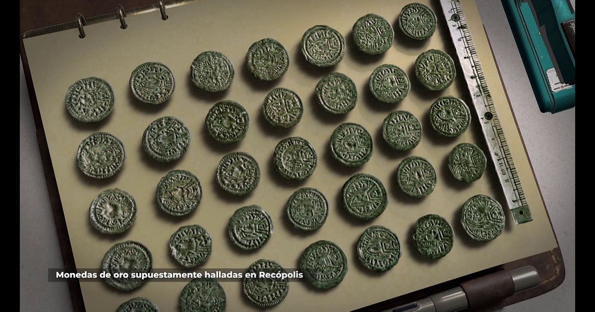 Cuarto Milenio: El tesoro de la ciudad perdida de Recópolis: ¿monedas ...