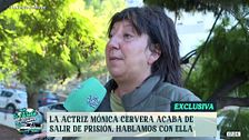 Exclusiva | La actriz Mónica Cervera se sincera tras salir de prisión: "Ha sido duro"