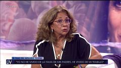 Lolita Flores revindica su carrera frente a la etiqueta 'nepo baby': "Yo no he vivido de la fama de mis padres, he vivido de mi trabajo"