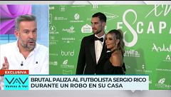 Robo en casa de Sergio Rico: cinco encapuchados asaltan su vivienda con él y su familia dentro