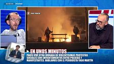 Echenique, sobre las graves protestas en Francia: ''Me preocupa la violencia contra los seres humanos''
