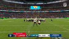 Los Houston Texans asaltan Wembley para ganar a Jacksonville Jaguars en el último instante