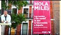 Joaquín Prat, de la irónica lona en Ferraz para recibir a Milei: "Es fantasía. Me parece un gran acierto del PSOE"