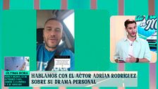 Adrián Rodríguez reaparece tras su última recaída y actualiza su situación: “Estoy centrado en mí”