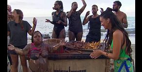 ¡Mucho chocolate con churros! El divertido momento de los supervivientes mientras se comen la recompensa: "Sandra, va por ti, que seas muy feliz"