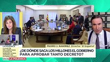 Pedro J. Ramírez, sobre las medidas del Gobierno: "Sánchez pretende crear una sociedad de funcionarios, inmigrantes y turistas"