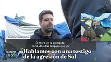 Testigo de la agresión sexual en la acampada de Sol: "Él llevaba una pulsera de orden de alejamiento"