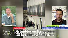 Ibón Domínguez (JUPOL), ante las protestas en Barcelona: “Se nos está criminalizando”