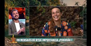 Marta Peñate, muy emocionada, se acuerda de Tony Spina en 'SV All Stars': "Hace un año que nos casamos aquí, en Honduras"