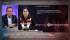 La jueza Biedma declara que la UCO recibió presiones para controlar la investigación contra David Sánchez