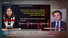 Las palabras de la jueza Biedma sobre la “inquina” que tiene contra ella Luis Sáenz de Tejada